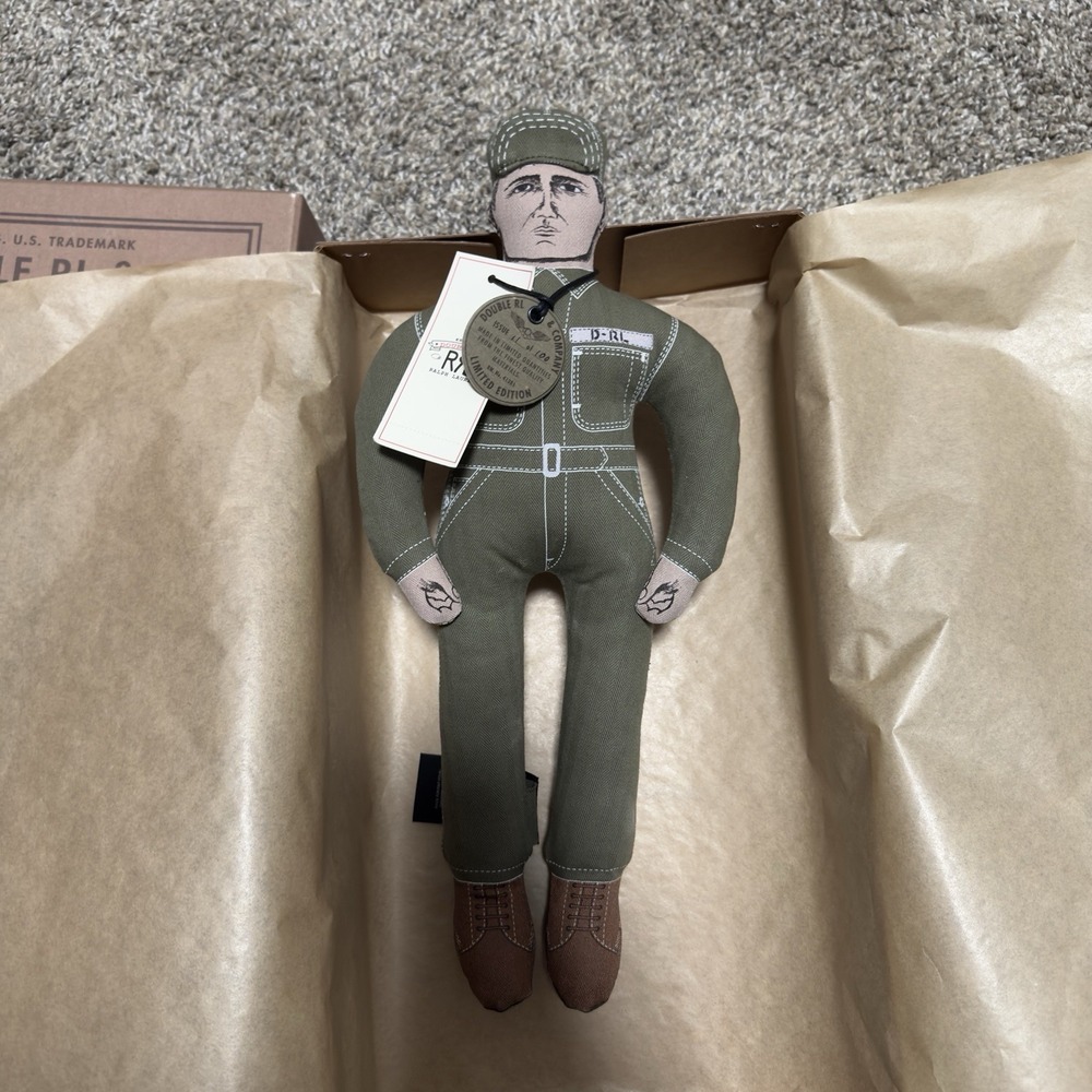 RRL Ralph Lauren Limited-Edition Mechanic Doll -RARE 11/100 NIB - Picture 5 of 7
